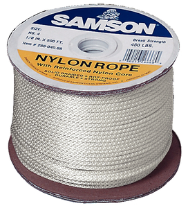 Samson Group Solid Braid Nylon 3/8 X 500' 019024005030