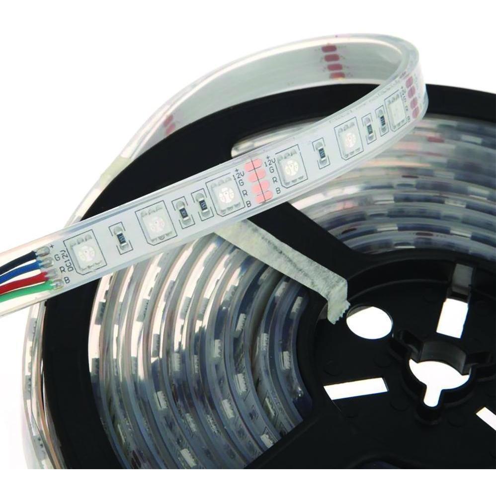 TH Marine Pontoon LED Flat Flexible Ribbon LED Strip Light Kit – RGB