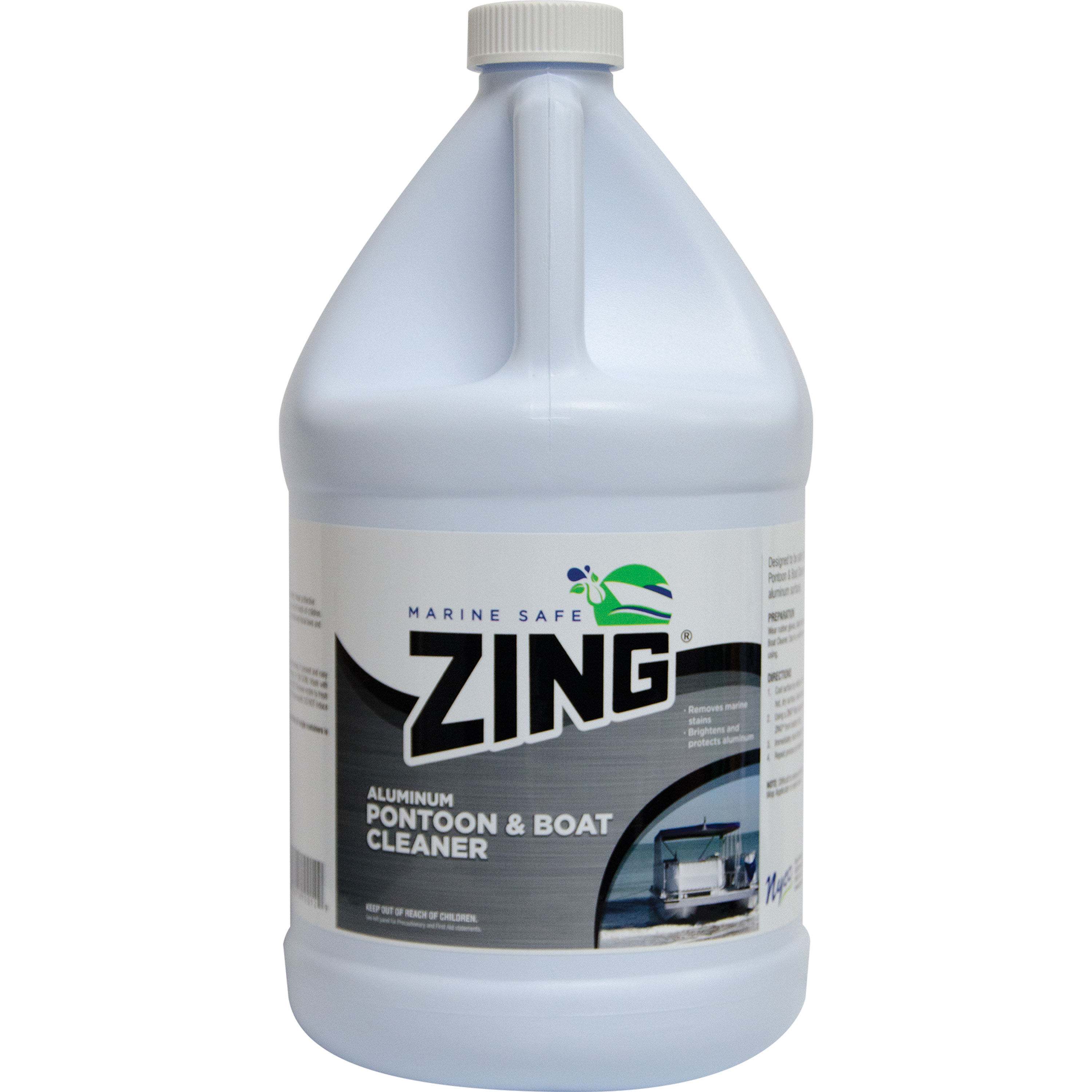 ZING Marine-Safe Aluminum Pontoon and Boat Cleaner - 1 Gallon 10122 ...