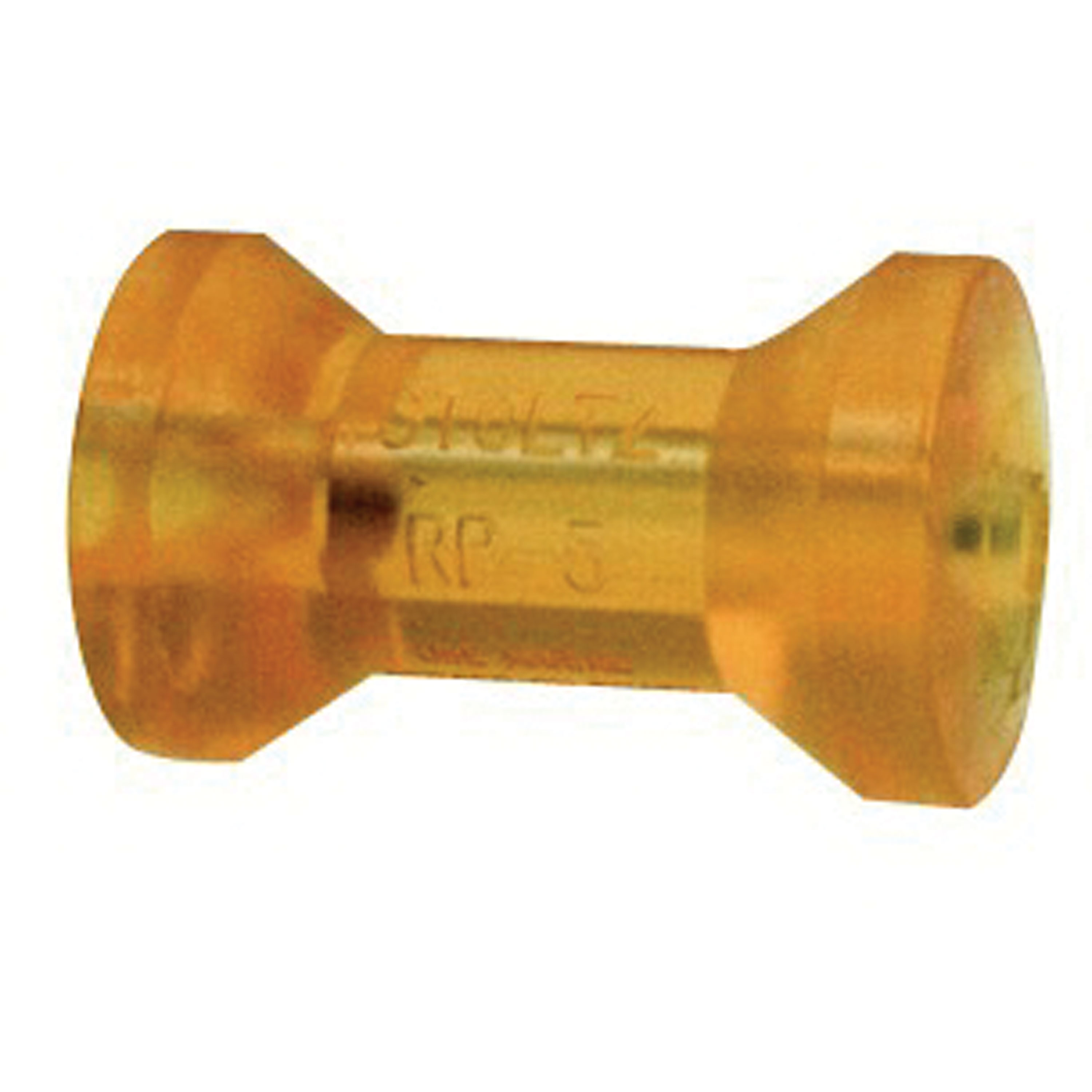 Orange Stoltz Industries RP-55 5 Keel Roller with 1/2 Shaft 