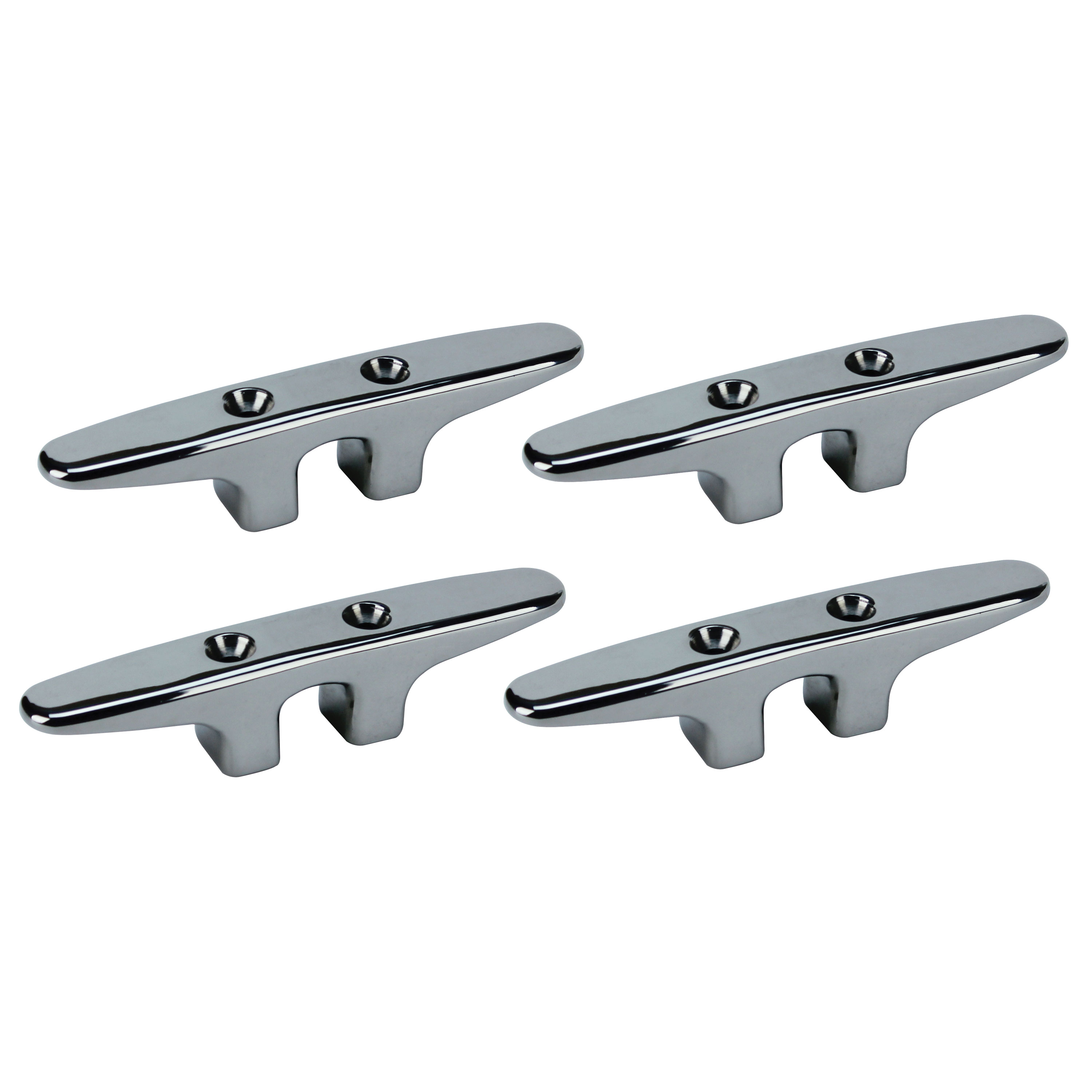 Extreme Max 300667624 Soft Point Stainless Steel Dock Cleat - 6 Value 4 ...