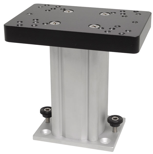 Cannon Aluminum Fixed Base Downrigger Pedestal - 6 in.