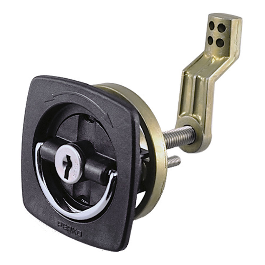 Perko Flush Lock & Latch 0931dp1blk - Boaters Plus